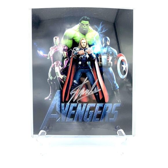 Certified Signed STAN LEE Marvel photo 8x10 w COA - Picture 2 of 4